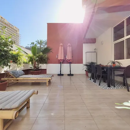 Terrace - Only Adults - Apartamento Puerto de la Cruz (Tenerife)